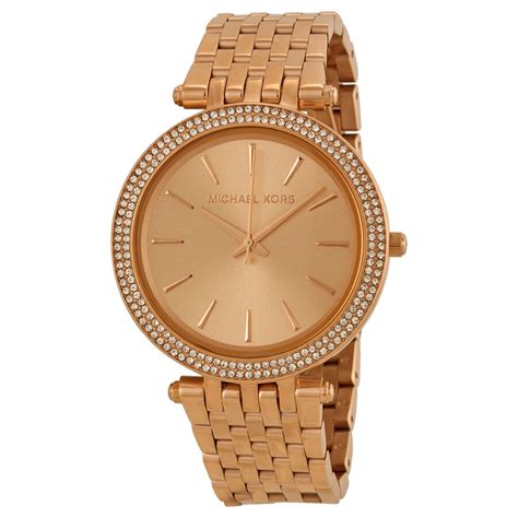 michael kors darci bezel watch|Michael Kors darci rose gold.